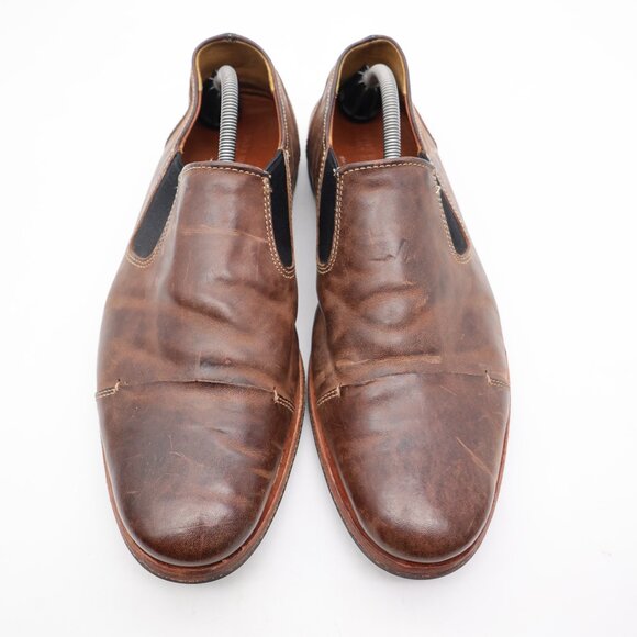 Timberland Boot Co Wodehouse Distressed Brown Leather Men's Size 11 Slip On - Picture 2 of 10